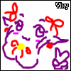 akira-cutevixypeacesignmsn.gif